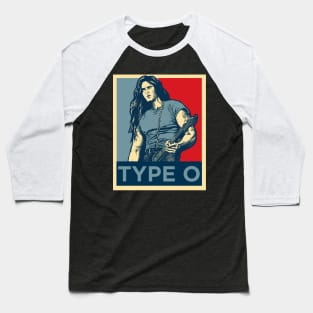 Type O Hope Negative Baseball T-Shirt
